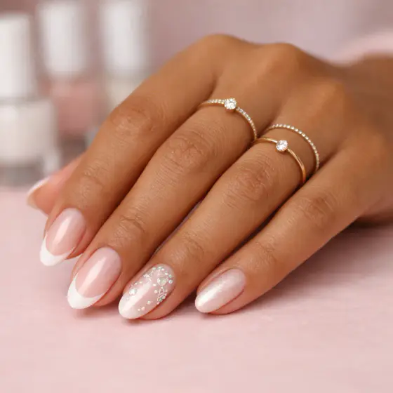 Uñas elegantes para ceremonia