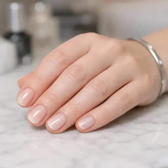 Uñas cortas refinadas
