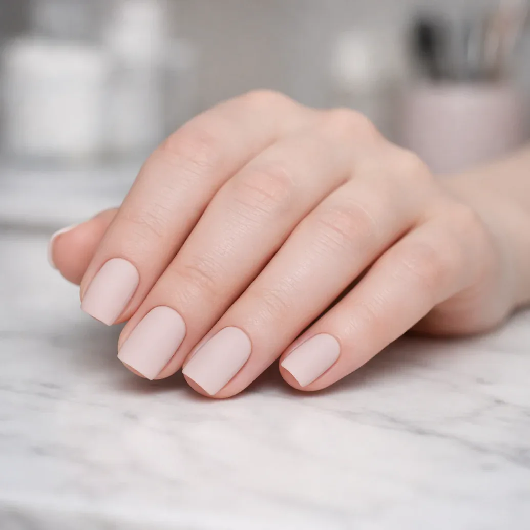 Uñas cortas cuidadas