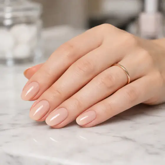 Uñas nude elegantes 4