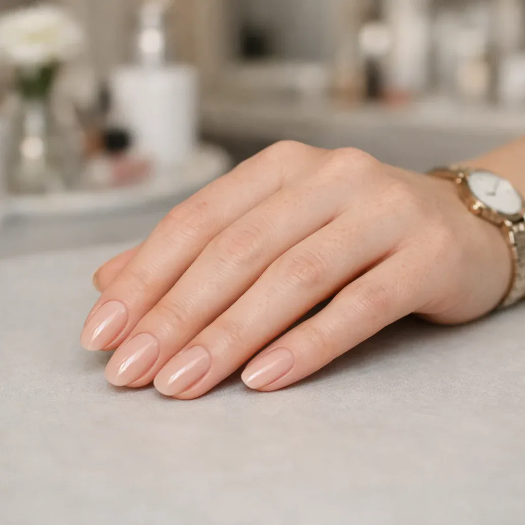 Uñas nude modernas