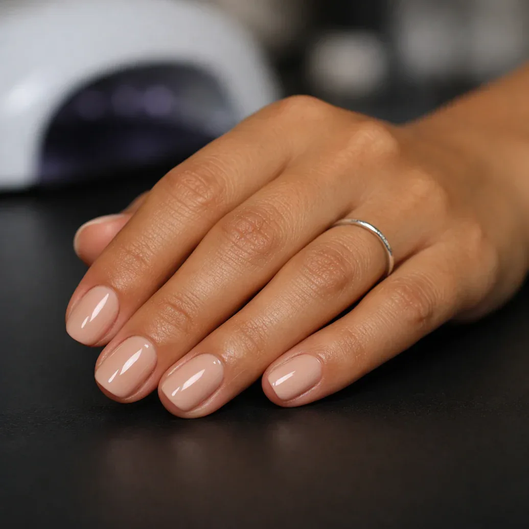 Uñas nude naturales refinadas