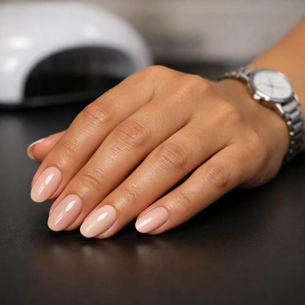 Uñas nude para oficina