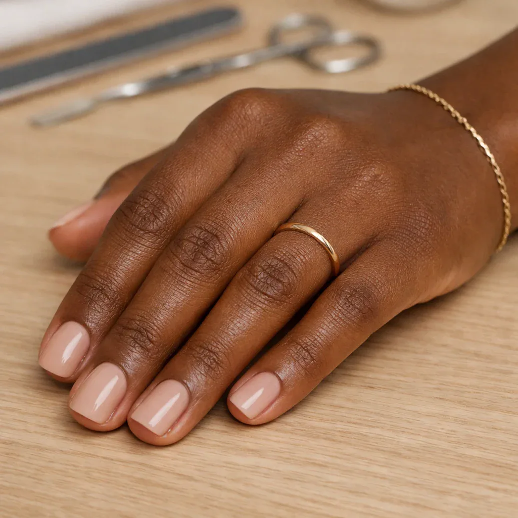 Uñas nude sofisticadas